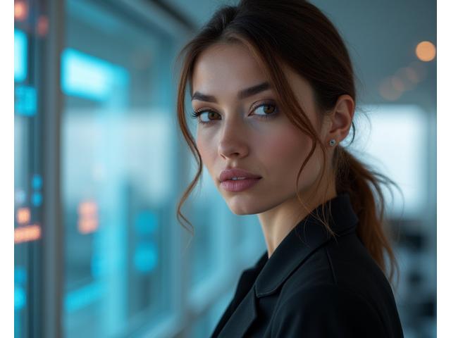 Portret Eweliny Nowak, specjalistki AI/ML uśmiechającej się.